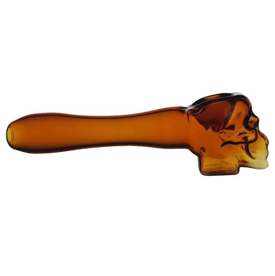Скляна Трубка Череп Skull Smoking Pipe | Зображення 2