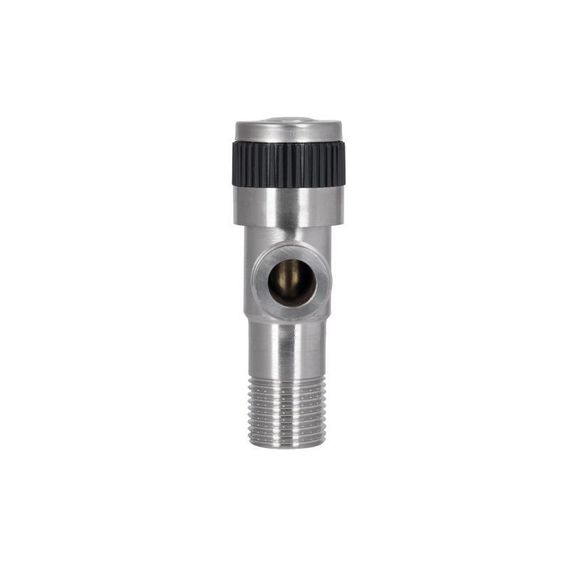 Кран кутовий Thermo Alliance Standart 1/2"НН неірж., з керам. буксий TAS345W1515SS | Зображення 3