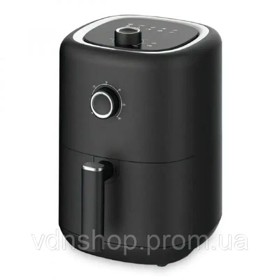 Аэрофритюрница для дома с таймером на 1.5 Л, 1200 ВТ AIR FRYER CROWNBERG CB 5541Безмасляная фритюрница | Зображення 2
