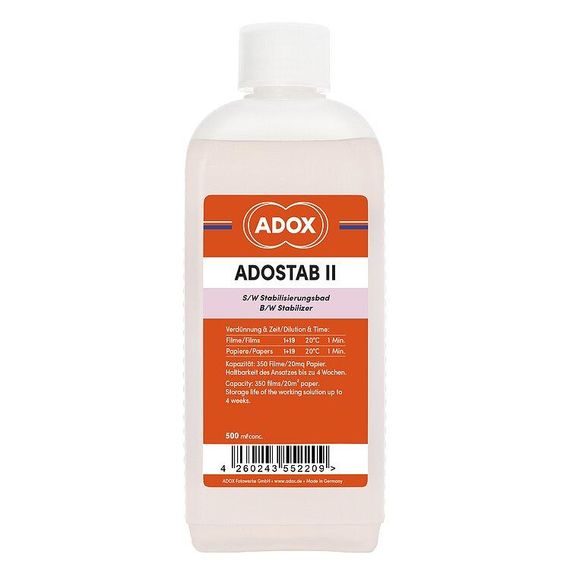 Фотохімія стабілізатор зображення ADOX ADOSTAB II 500 ml