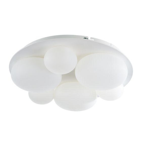 Люстра молекула потолочная LED 72W WW+NW+CW WH (BR-922C/1)