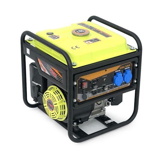 Генератор інверторний БЕНЗИНОВИЙ GENPOWER GBG 50IX 3.6kW (5kVA), однофазний