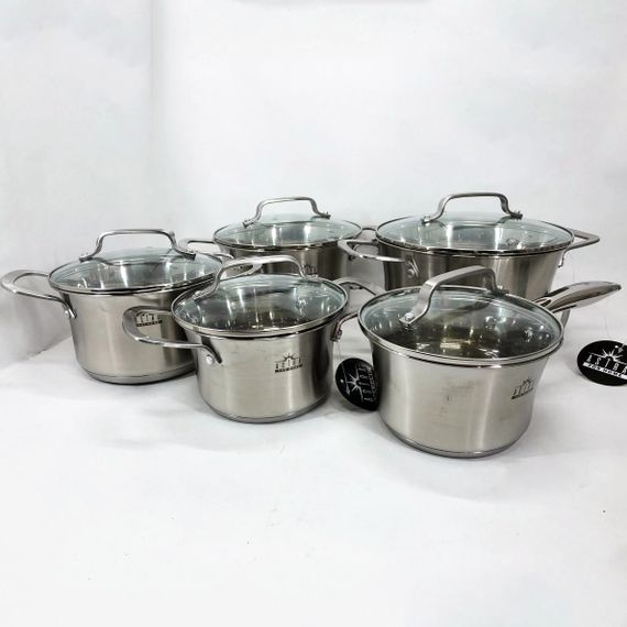 Фирменные наборы кастрюль, Сборный набор кастрюль, Набор каструль с антипригарным покрытием WU-41 | Зображення 3