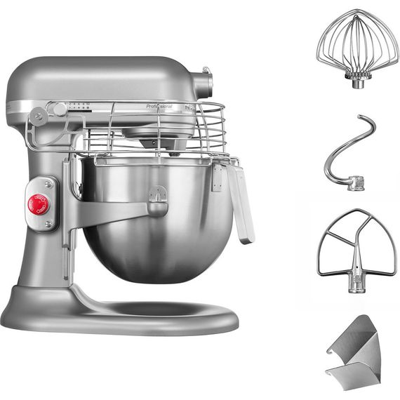 Планетарный миксер KitchenAid PROFESSIONAL 5KSM7990XESM, 6.9 L | Зображення 2