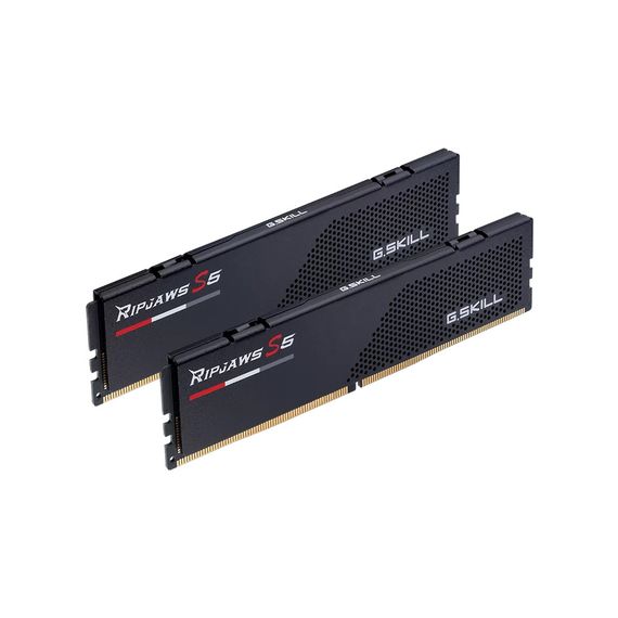 Модуль пам'яті для комп'ютера DDR5 64GB (2x32GB) 6400 MHz Ripjaws S5 G.Skill (F5-6400J3239G32GX2-RS5K) | Зображення 1