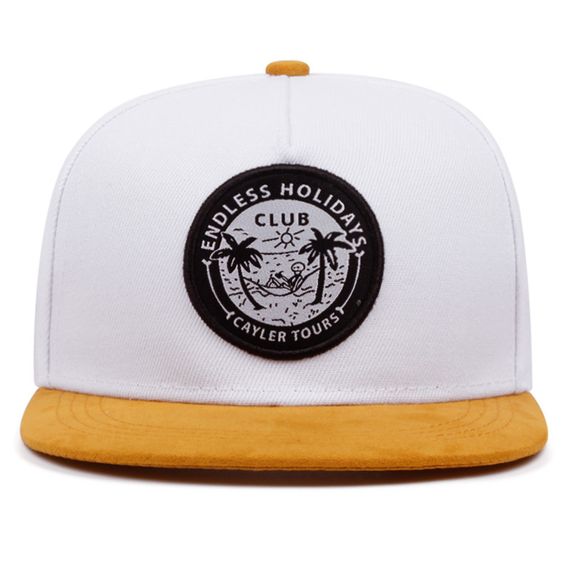 Кепка снепбек (Snapback) Holidays club 56-61р Білий (9044) | Зображення 4