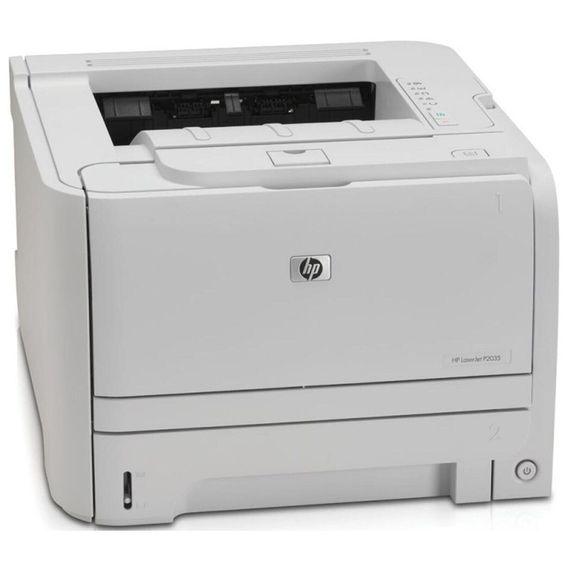 Принтер HP LaserJet P2035 / лазерная монохромная печать / А4 / 1200x1200 dpi / 30 стр/мин / USB 2.0 б/у