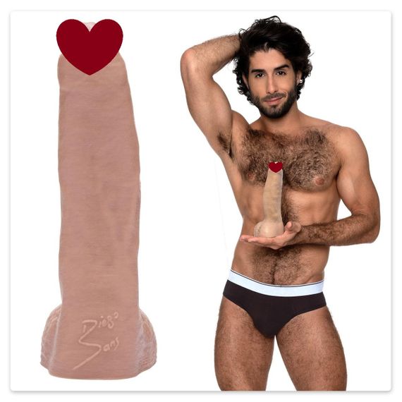 Фалоімітатор Fleshjack Boys: Diego Sans Dildo, за зліпком пеніса порноактора sexstyle