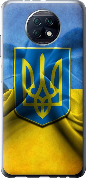 Чехол на Xiaomi Redmi Note 9T Флаг и герб Украины 1 "375u-2261-17620"