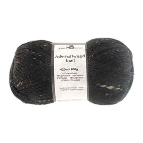 Schoppel Admiral Tweed Bunt, 880 Черный