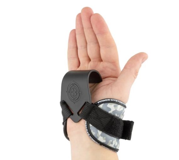 Гаки для тяги на зап'ястя Power System PS-3370 Hooks Camo Black/Grey XL (PS_3370_Black/Grey XL) | Зображення 4