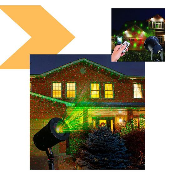 Лазерне світло для новорічного освітлення XPRO 532нм-650нм (47823-53042_377) | Зображення 1