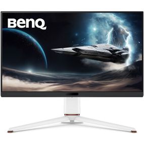 TFT 31.5" BenQ EX321UX, 4K UHD, IPS, 144Hz, HDMI, DP, USB- C, USB-hub, білий