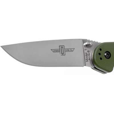 Нож Ontario Knife RAT I AUS-8 Foliage Green (ON8848FG) | Зображення 2