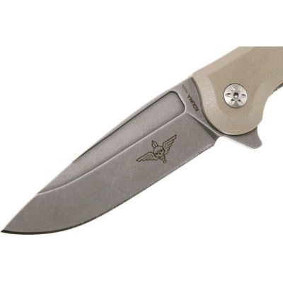 Нож Maserin Police, N690, G10 + титан, койот (680/G10CY) | Зображення 2