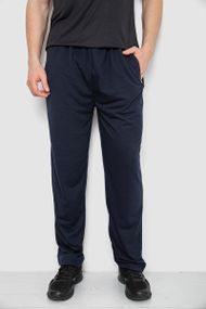 Спорт штани чоловічі, колір темно-синій, 244R41250