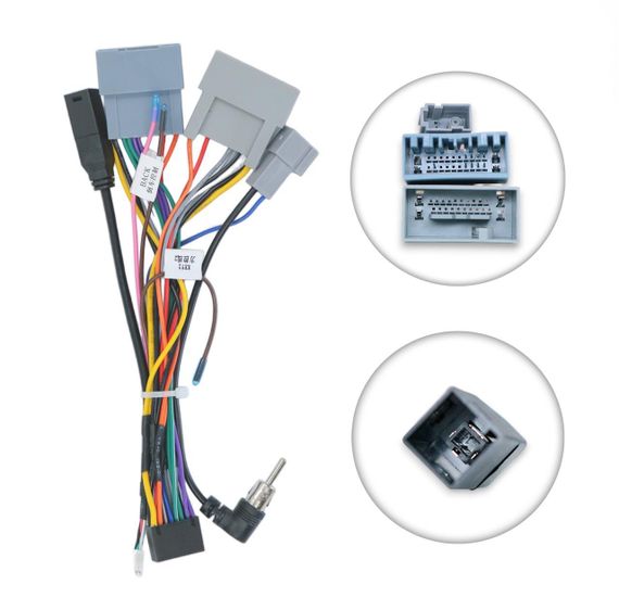 Перехідник живлення серії QIV з адаптером CAN-BUS для Honda QBR-W HD-3062 (дрот)