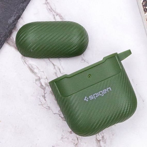 Футляр SGP Shockproof для навушників Airpods 1/2 Pine green | Зображення 4