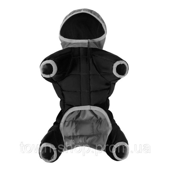 Комбинезон для собак AiryVest ONE, размер M 45 черный | Зображення 2