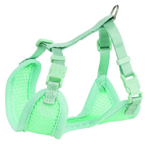 Шлея з повідцем Trixie для цуценят S–M 26–34 см х 10 мм 2,00 м м ятний