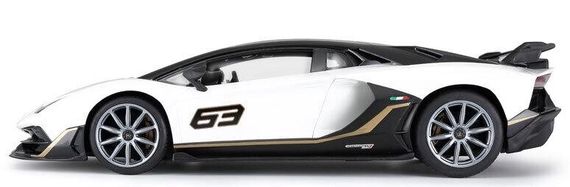 Машинка Rastar Lamborghini Aventador SVJ (96070) на радіокеруванні. 1:14. Колір: білий | Зображення 3