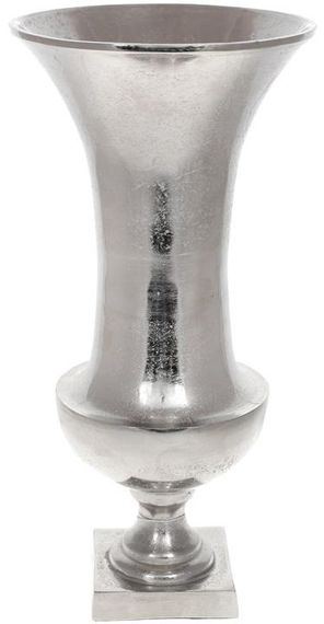 Ваза Mercury silver 23х49см