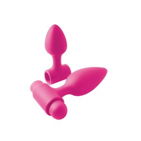 Анальна пробка з вібрацією NS Novelties INYA - Vibe-O-Spades -Pink Sex Aura