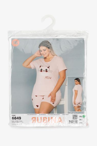 Піжама жіноча RUBINA 6849 2XL Рожевий shop (2000991056527) | Зображення 7