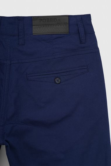 Штани класичні прямі однотонні чоловічі 5-1 34 Синій shop (2000990065278) | Зображення 9