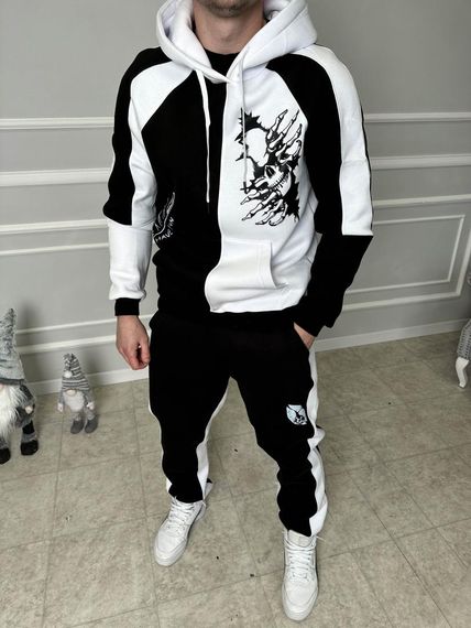 Спортивний костюм утеплений дтф | Зображення 1