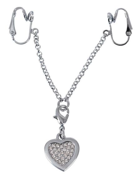 Затискач для клітора Intimate Heart-shaped Chain sexstyle | Зображення 4