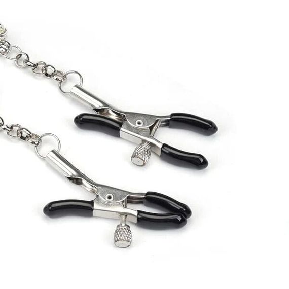 Зажимы для сосков  Liebe Seele Glow-in-dark Nipple Clamps One Size Светло-голубой | Зображення 3