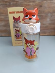 Дитяча пляшечка-поїльник Disney «Нік Вайлд» (Zootopia), 500 мл — з преміального Трітану (Tritan)