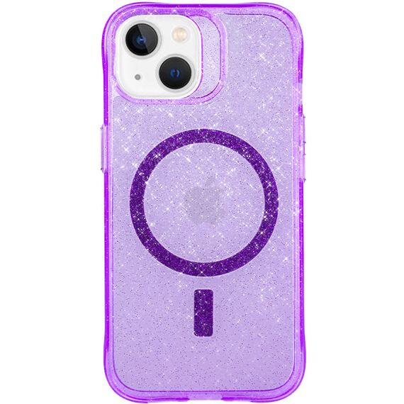Чехол TPU Radiance with MagSafe для Apple iPhone 14 (6.1") Purple