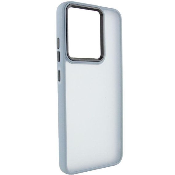 Чохол TPU+PC Lyon Frosted для Motorola Moto G86 5G Sierra Blue