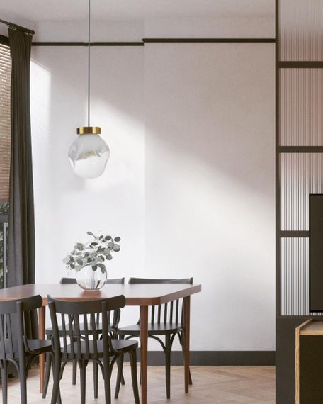 Люстра подвесная лофт для кухни E27 60W WH (BR-932S/1) | Зображення 3