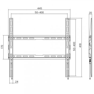 Кронштейн AGN AGN70-440F | Зображення 4