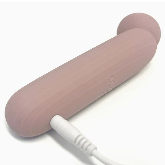 Точковий вібратор NUDE LIV у форматі тревел, рожево-бежевий Sex Aura | Зображення 5
