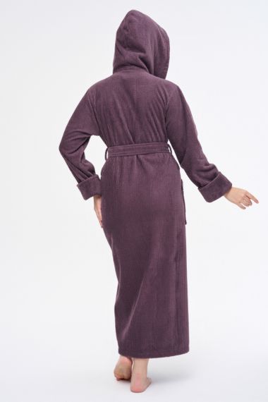 Жіночий халат Nusa 3879 фіолетовий S | Зображення 2