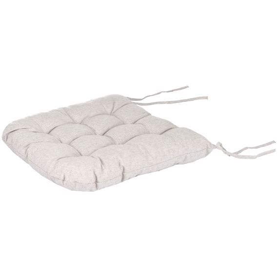 Подушка для стільця Ardesto Oliver, 40х40см, 100% бавовна, світло-сірий (ART02OL) | Зображення 3