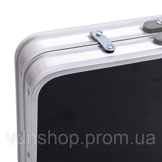 Розкладний стіл + 4 стільці кемпінговий набір для пікніка, риболовлі, відпочинку, туризму Чорний JY-12061B | Зображення 5