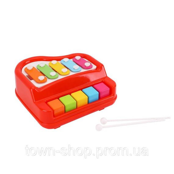 Игрушка "Ксилофон-фортепиано ТехноК", арт.8201TXK | Зображення 1
