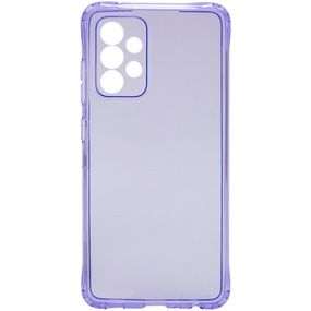 Прозрачный TPU чехол Ease Glossy для Samsung Galaxy A72 4G / A72 5G (Сиреневый)