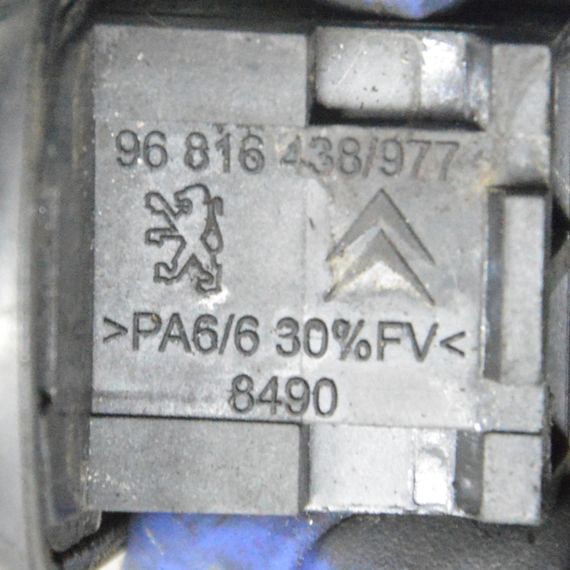 Ковпачок зовнішньої ручки дверей Peugeot 207 308 2006-2012 Заглушка ручки дверей Пежо 207 308 96816438977 | Зображення 3