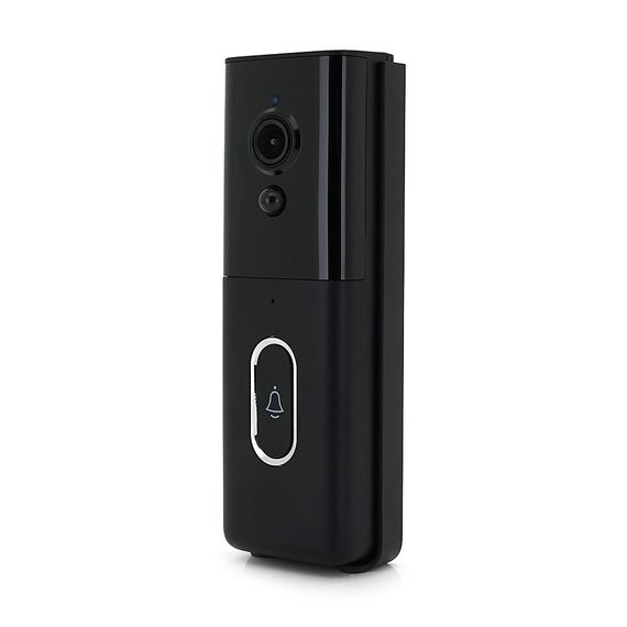 Автономний вуличний/внутрішній Відеодзвінок 2MP YOSO DoorVision-WIFI-02-2 Tuya. на батареях 18650 . WIFI. запис на карту SD. Чорний (акумулятори не входять в комплект)