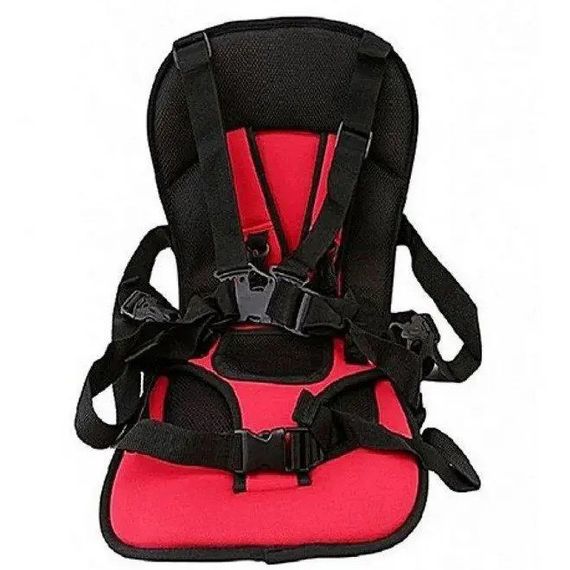 Детское бескаркасное автокресло Multi Function Car Cushion до 12 лет. FA-269 Цвет: красный | Зображення 4