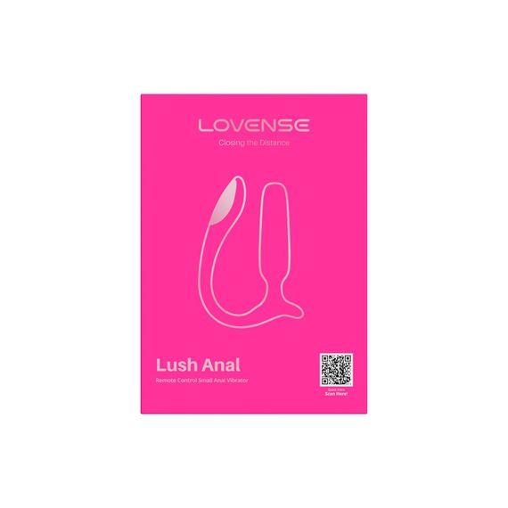 Анальна смарт-вібропробка Lovense Lush Anal, дуже потужна, LED-підсвічування | Зображення 7