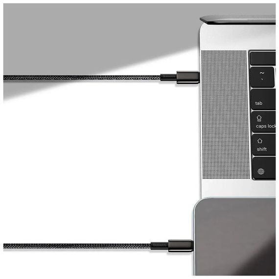 Дата кабель USB-C to USB-C 1.0m 100W black Baseus (CATWJ-01) | Зображення 7