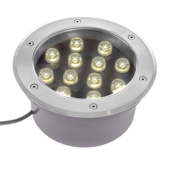 Светильник грунтовый врезной LED 12W IP67 NW (LG-24)