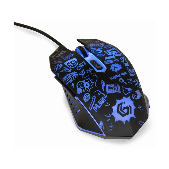 Мишка Gembird MUS-6B-GRAFIX-01 USB Black (MUS-6B-GRAFIX-01) | Зображення 2